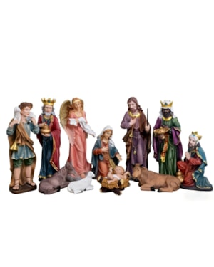 PRESEPIO 60CM TRADICIONAL 11 PEÇAS