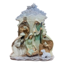 PRESEPIO ESTABULO 22.5X27.5X7CM