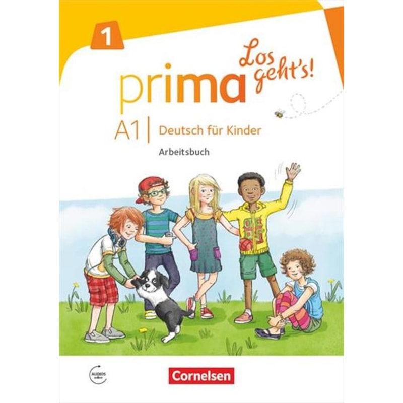 PRIMA - LOS GEHT´S! A1.1 - DEUTSCH FUR KINDER - ARBEITSBUCH MIT AUDIO-CD UND STICKERBOGEN