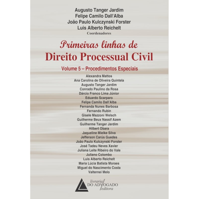 PRIMEIRAS LINHAS DE DIREITO PROCESSUAL CIVIL