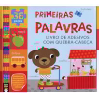 PRIMEIRAS PALAVRAS : ADESIVOS COM QUEBRA-CABEÇA