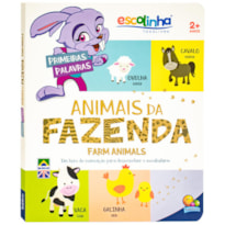 PRIMEIRAS PALAVRAS: ANIMAIS DA FAZENDA (ESCOLINHA TODOLIVRO)