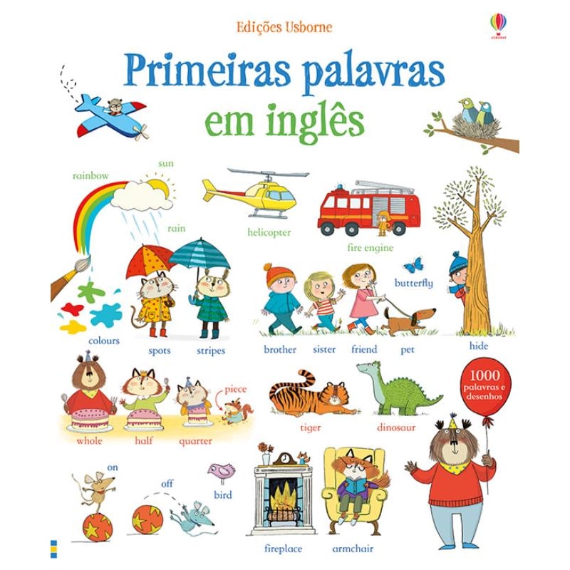 PRIMEIRAS PALAVRAS EM INGLÊS