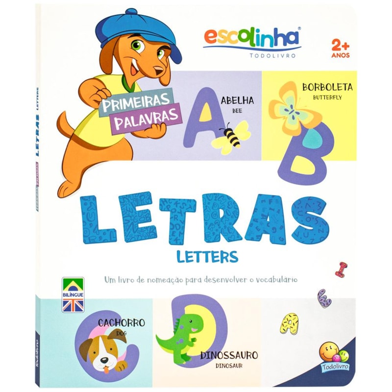 PRIMEIRAS PALAVRAS: LETRAS (ESCOLINHA TODOLIVRO)