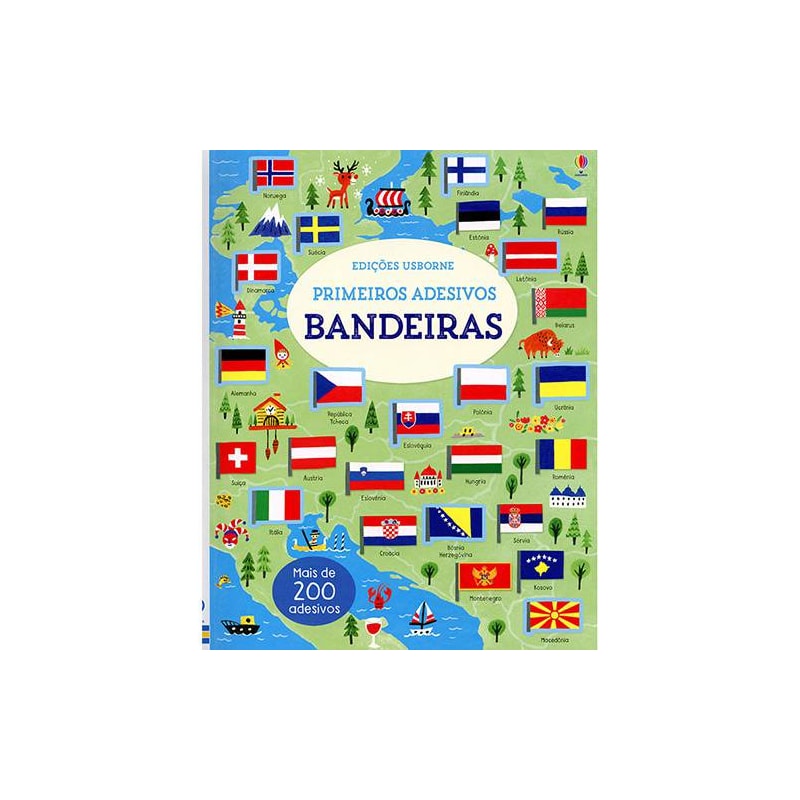 PRIMEIROS ADESIVOS : BANDEIRAS