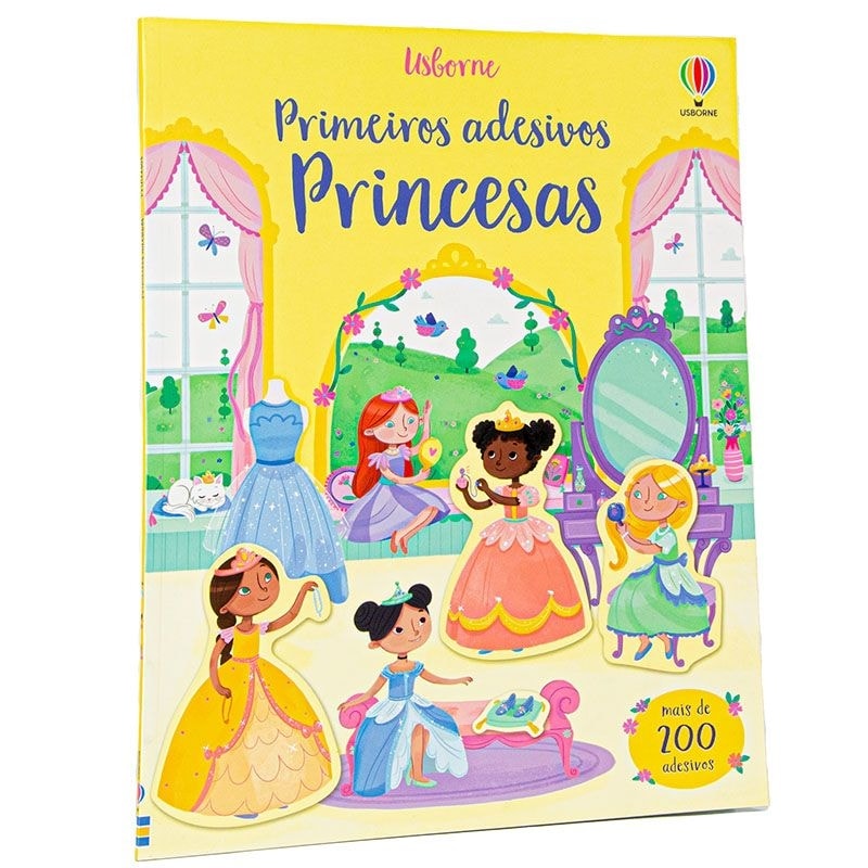 PRIMEIROS ADESIVOS - PRINCESAS