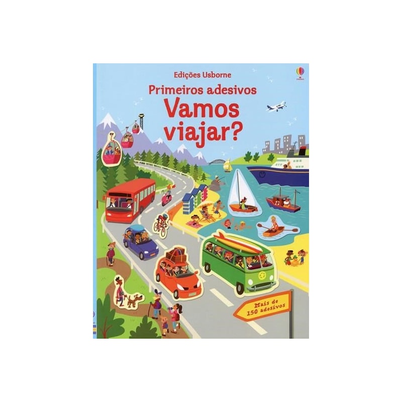 PRIMEIROS ADESIVOS : VAMOS VIAJAR?