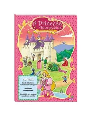 PRINCESA ADORMECIDA - A HISTORIA COM ADESIVOS - 1