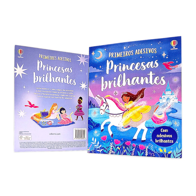 PRINCESAS BRILHANTES: PRIMEIROS ADESIVOS