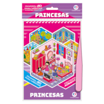 PRINCESAS COM ADESIVOS 3D