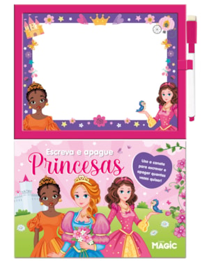 PRINCESAS - ESCREVA E APAGUE