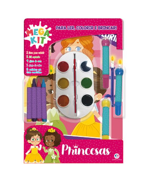 PRINCESAS - LER, COLORIR E BRINCAR