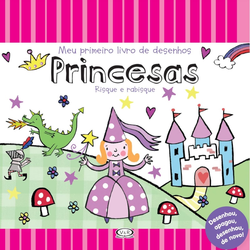 PRINCESAS: MEU PRIMEIRO LIVRO DE DESENHOS