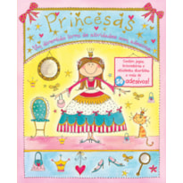 PRINCESAS : UM DIVERTIDO LIVRO DE ATIVIVIDADES COM ADESIVOS