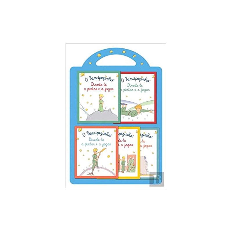PRINCIPEZINHO, O - DIVERTE-TE A PINTAR E JOGAR - PACK MINILIVROS