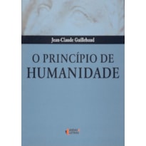 PRINCIPIO DE HUMANIDADE, O