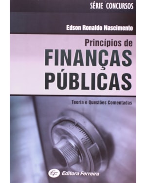PRINCIPIOS DE FINANCAS PUBLICAS - 1ª