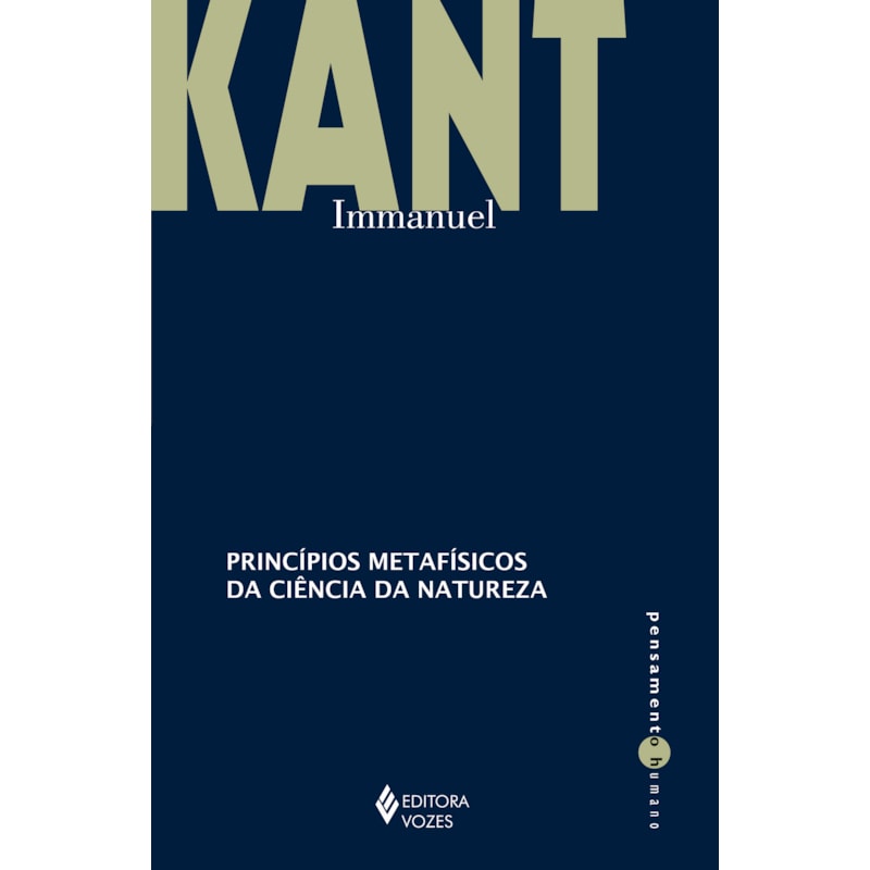PRINCÍPIOS METAFÍSICOS DA CIÊNCIA DA NATUREZA