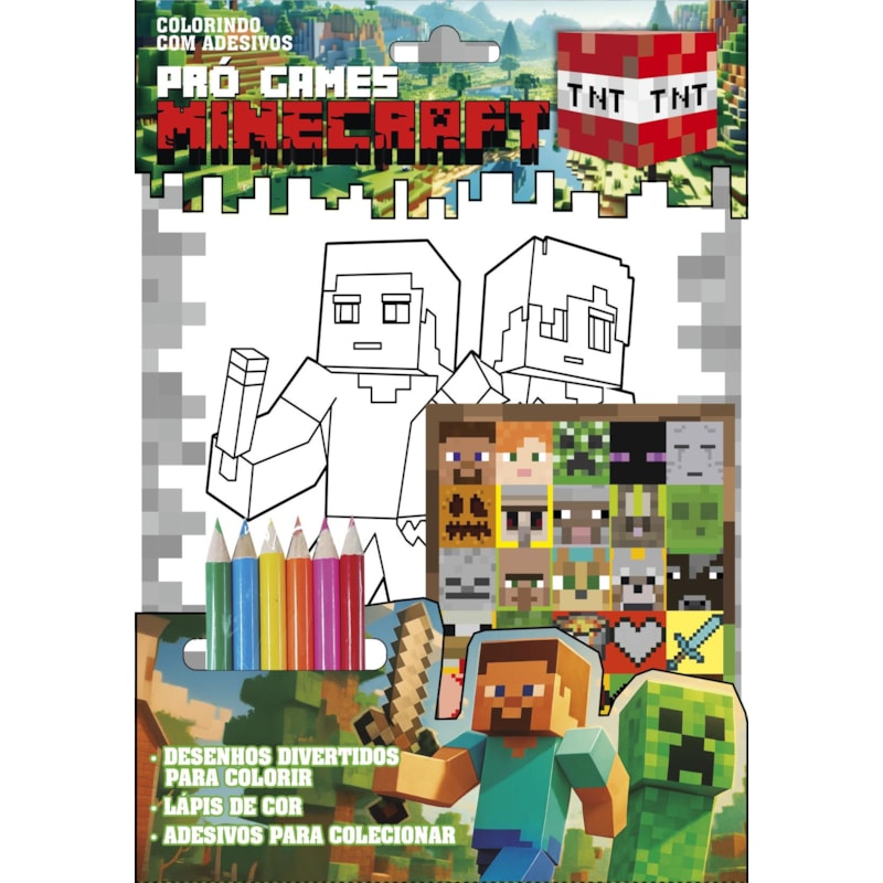 PRÓ-GAMES COLORINDO COM ADESIVOS