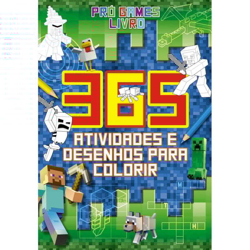 PRÓ-GAMES LIVRO 365 ATIVIDADES E DESENHOS PARA COLORIR