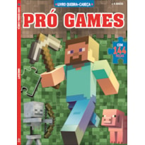 PRO GAMES - LIVRO QUEBRA-CABEÇA MINECRAFT