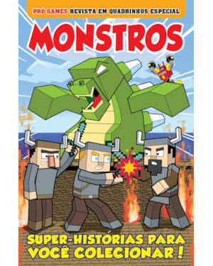 PRÓ-GAMES REVISTA EM QUADRINHOS ESPECIAL EDIÇÃO 01 - MONSTROS