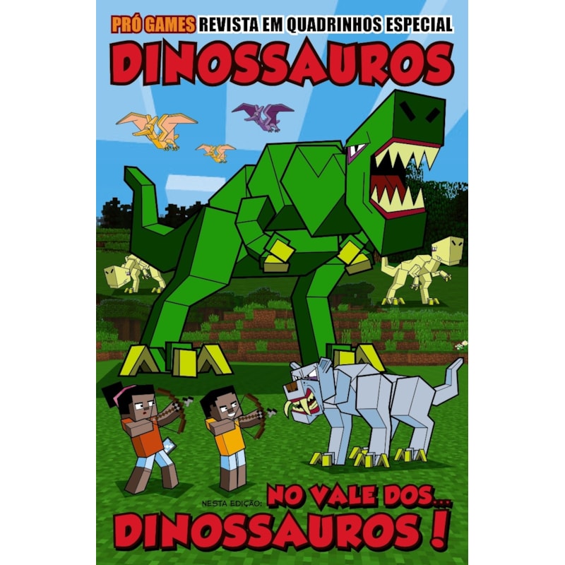 PRÓ-GAMES REVISTA EM QUADRINHOS ESPECIAL EDIÇÃO 03 - DINOSSAUROS