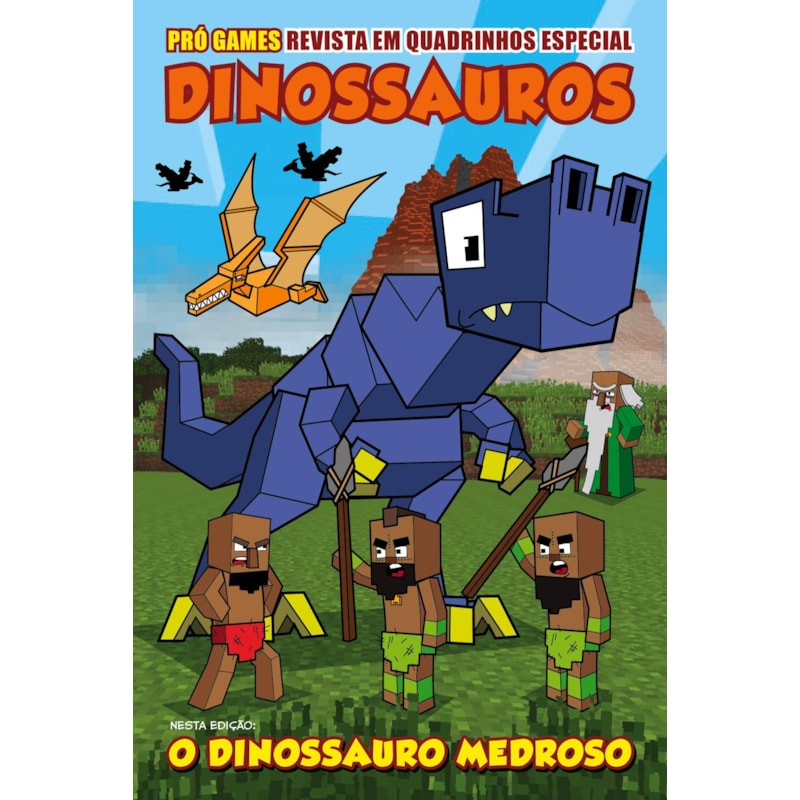 PRÓ-GAMES REVISTA EM QUADRINHOS ESPECIAL EDIÇÃO 04 - DINOSSAUROS