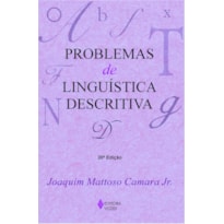 PROBLEMAS DE LINGUÍSTICA DESCRITIVA