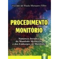 PROCEDIMENTO MONITÓRIO