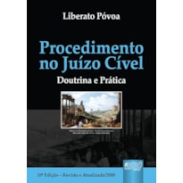 PROCEDIMENTO NO JUÍZO CÍVEL, O - DOUTRINA E PRÁTICA
