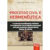PROCESSO CIVIL E HERMENÊUTICA - A CRISE DO PROCEDIMENTO ORDINÁRIO E O REDESENHAR DA JURISDIÇÃO PROCESSUAL CIVIL PELA SENTENÇA (DEMOCRÁTICA) LIMINAR DE MÉRITO