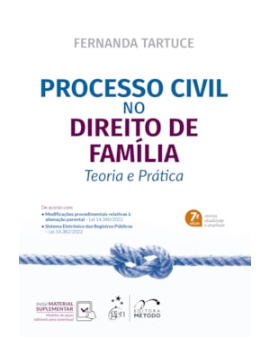 PROCESSO CIVIL NO DIREITO DE FAMÍLIA - TEORIA E PRÁTICA