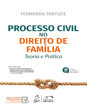 PROCESSO CIVIL NO DIREITO DE FAMÍLIA - TEORIA E PRÁTICA - 8ª EDIÇÃO 2024