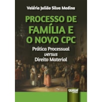 PROCESSO DE FAMÍLIA E O NOVO CPC - PRÁTICA PROCESSUAL VERSUS DIREITO MATERIAL