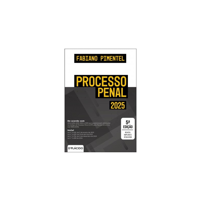 PROCESSO PENAL - 5ª EDIÇÃO