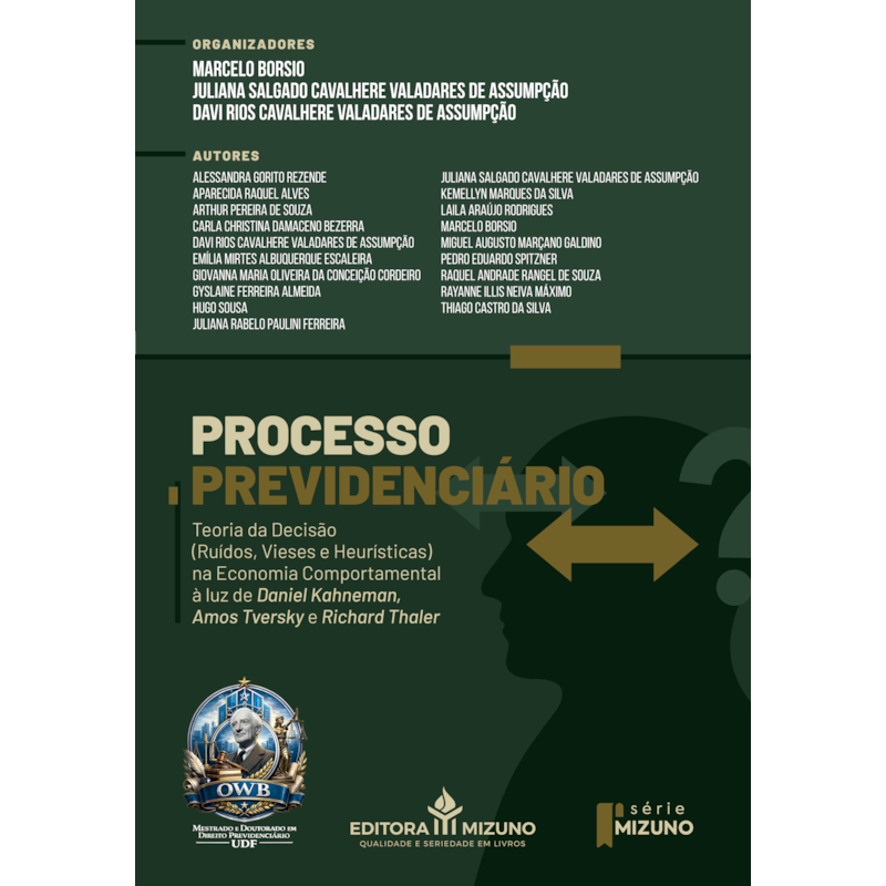 Processo previdenciário: teoria da decisão (ruídos, vieses e heurísticas) na economia comportamental à luz de Daniel Kahneman, Amos Tversky e Richard Thaler