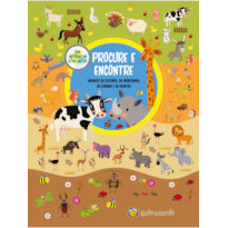 Procure e encontre: animais da fazenda, da montanha, da savana e do quintal