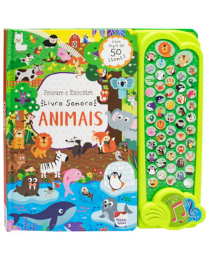 Procure e Encontre - Livro Sonoro: Animais