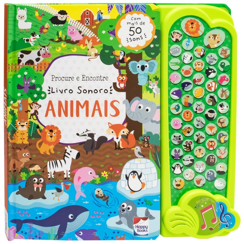 PROCURE E ENCONTRE - LIVRO SONORO: ANIMAIS