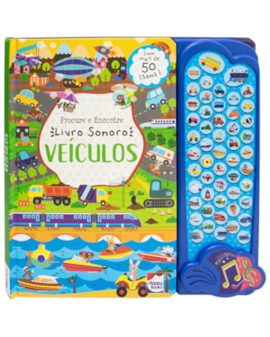 PROCURE E ENCONTRE - LIVRO SONORO: VEÍCULOS