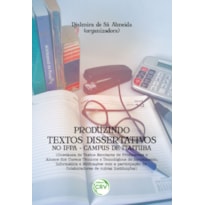 PRODUZINDO TEXTOS DISSERTATIVOS NO IFPA-CAMPUS DE ITAITUBA: (COLETÂNEA DE TEXTOS ESCOLARES DE PROFESSORES E ALUNOS DOS CURSOS TÉCNICOS E TECNOLÓGICOS DE SANEAMENTO, INFORMÁTICA E EDIFICAÇÕES COM A PARTICIPAÇÃO DE COLABORADORES DE OUTRAS INSTITUIÇÕES)