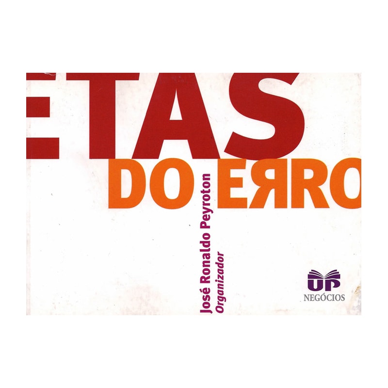 PROFETAS DO ERRO