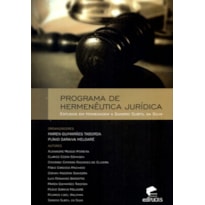 PROGRAMA DE HERMENEUTICA JURÍDICA