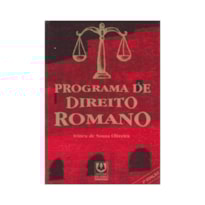 PROGRAMA DO DIREITO ROMANO