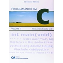 PROGRAMANDO EM C - VOLUME II - 1