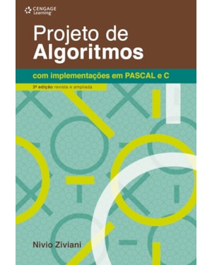 PROJETO DE ALGORITMOS COM IMPLEMENTAÇÕES EM PASCAL E C, 3ª ED. REV. E AMPL.