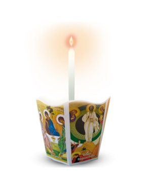 PROTETOR PARA VELA - SEMANA SANTA