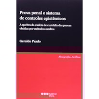 PROVA PENAL E SISTEMA DE CONTROLES EPISTÊMICOS