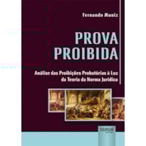 PROVA PROIBIDA - ANÁLISE DAS PROIBIÇÕES PROBATÓRIAS À LUZ DA TEORIA DA NORMA JURÍDICA